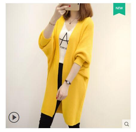 free shipping new fashion women Autumn winter plus size loose knitted sweater dress bat sleeve pullover sweater coat CSWKS002