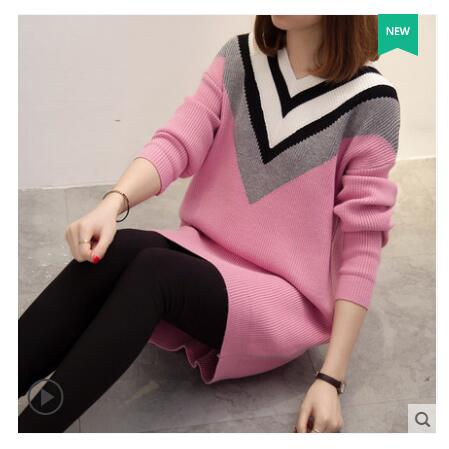 free shipping new fashion women Autumn winter plus size loose knitted sweater dress bat sleeve pullover sweater coat CSWKS002