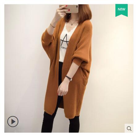 free shipping new fashion women Autumn winter plus size loose knitted sweater dress bat sleeve pullover sweater coat CSWKS002